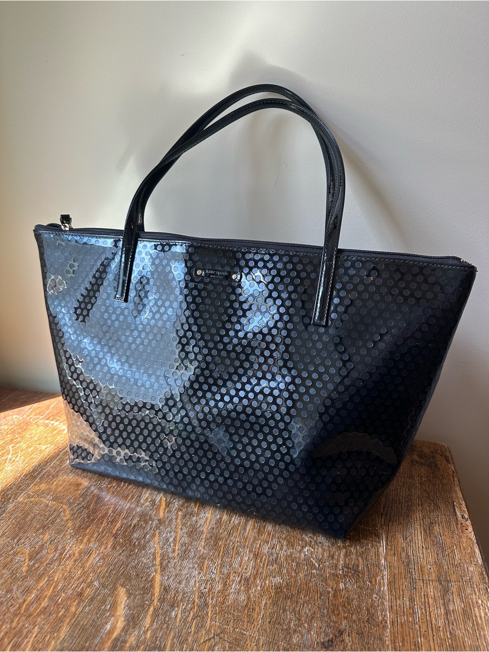 kate spade Sophie Beale Street tote w/matching cosmetic pouch WKRU2878 - Picture 2 of 15